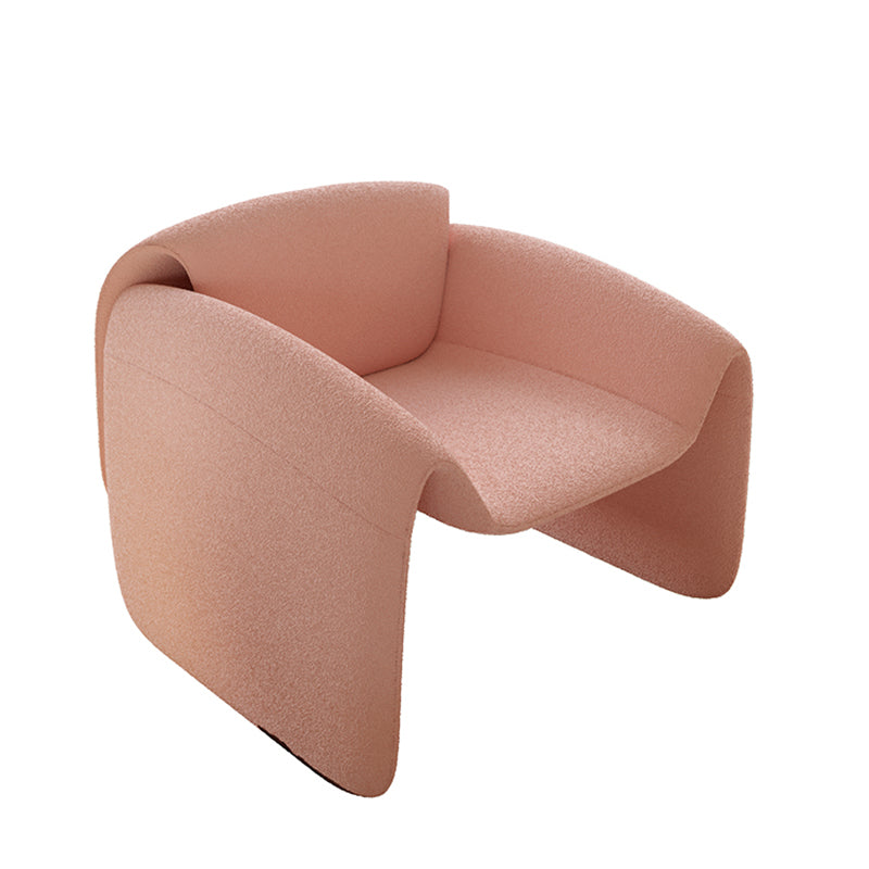 30.71" Wide Contemporary Style Single Sofa Chair Fixed Back Arm Chair