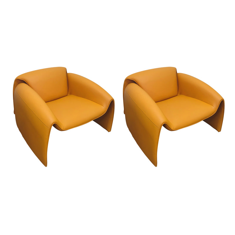 30.71" Wide Contemporary Style Single Sofa Chair Fixed Back Arm Chair