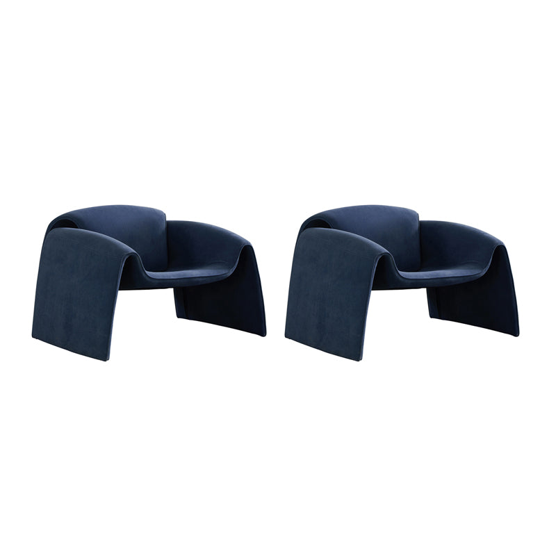 30.71" Wide Contemporary Style Single Sofa Chair Fixed Back Arm Chair