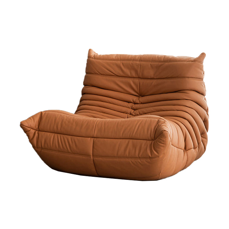 Nordic Style No Armrest Cushioned Back with a Cushioned Cushion Filled Parsons Chair