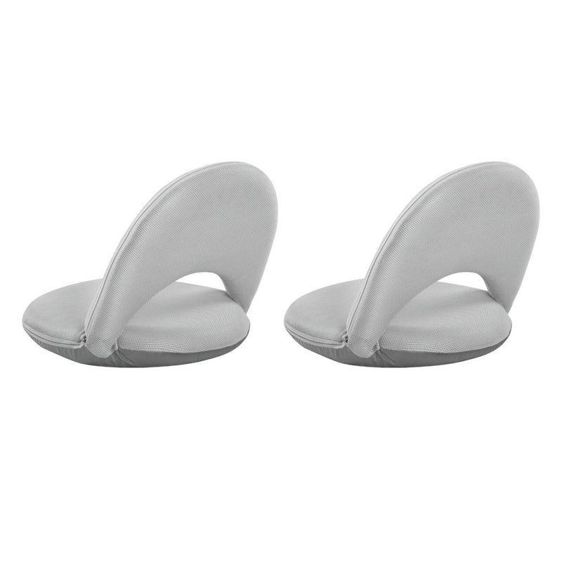 Contemporary 18.9"Wide Solid Color Sponge Split Back Armless Chair