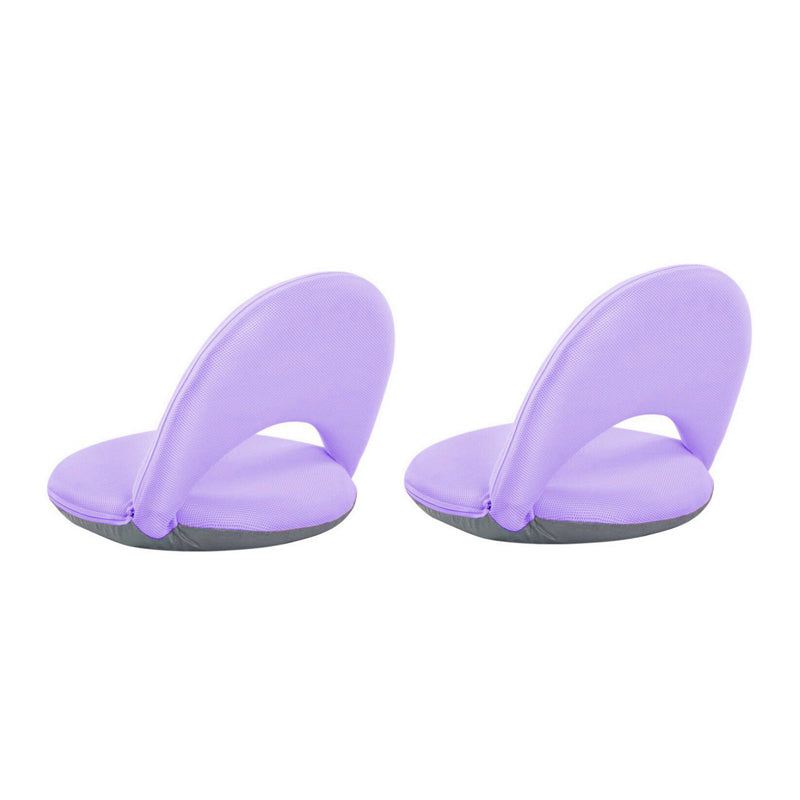 Contemporary 18.9"Wide Solid Color Sponge Split Back Armless Chair