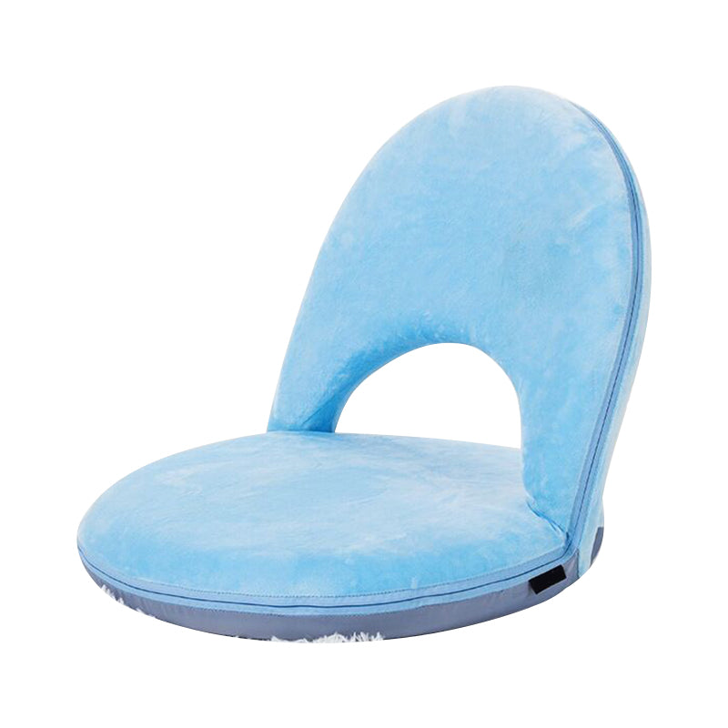 Contemporary 18.9"Wide Solid Color Sponge Split Back Armless Chair