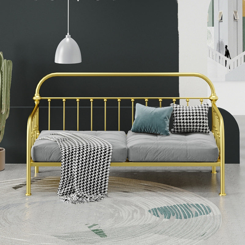41.34" Tall DayBed with Headboard Low Profile Metal Bed for Living Room