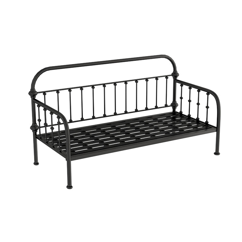 41.34" Tall DayBed with Headboard Low Profile Metal Bed for Living Room