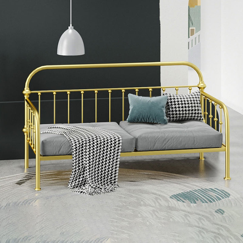 41.34" Tall DayBed with Headboard Low Profile Metal Bed for Living Room