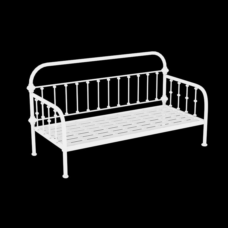 41.34" Tall DayBed with Headboard Low Profile Metal Bed for Living Room
