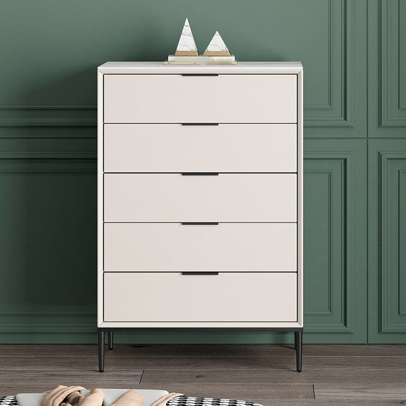 Modern Accent Chest with Soft Close Drawers 15.74" Wide Chest