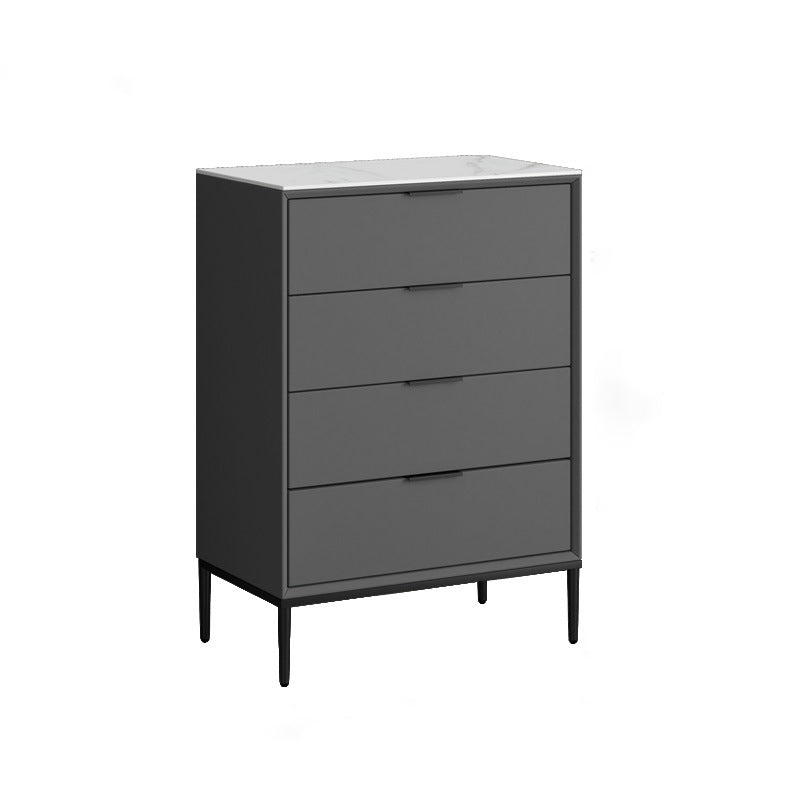 Modern Accent Chest with Soft Close Drawers 15.74" Wide Chest