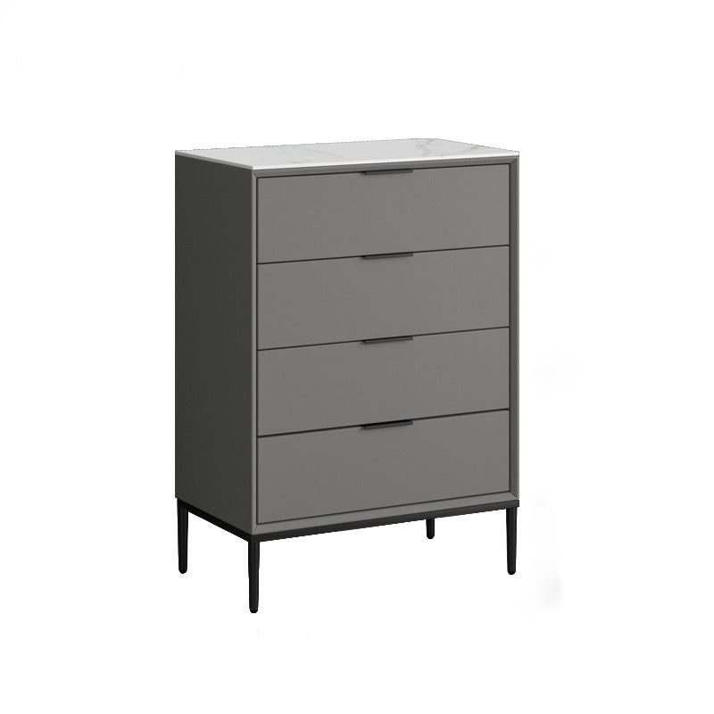Modern Accent Chest with Soft Close Drawers 15.74" Wide Chest