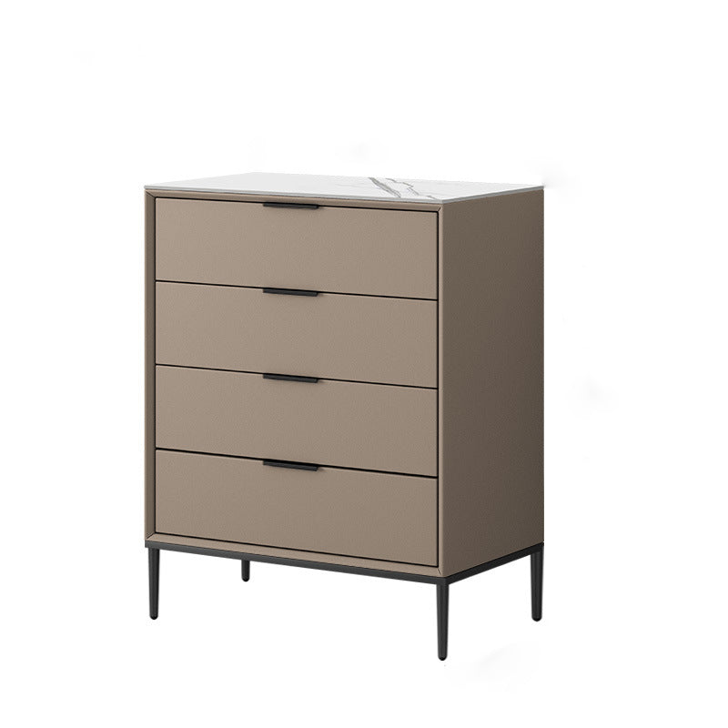 Modern Accent Chest with Soft Close Drawers 15.74" Wide Chest