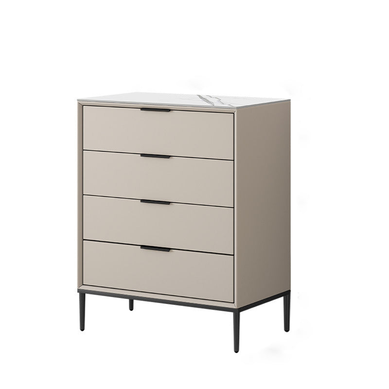 Modern Accent Chest with Soft Close Drawers 15.74" Wide Chest