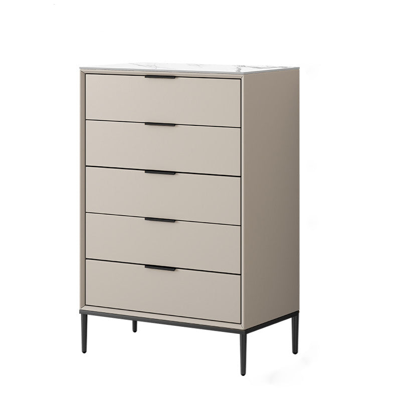 Modern Accent Chest with Soft Close Drawers 15.74" Wide Chest