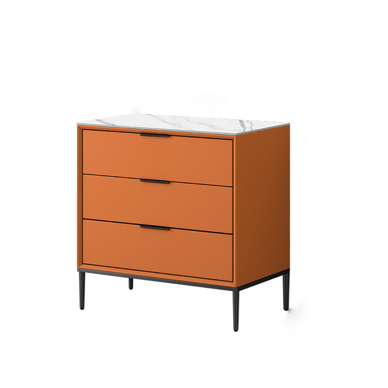 Modern Accent Chest with Soft Close Drawers 15.74" Wide Chest