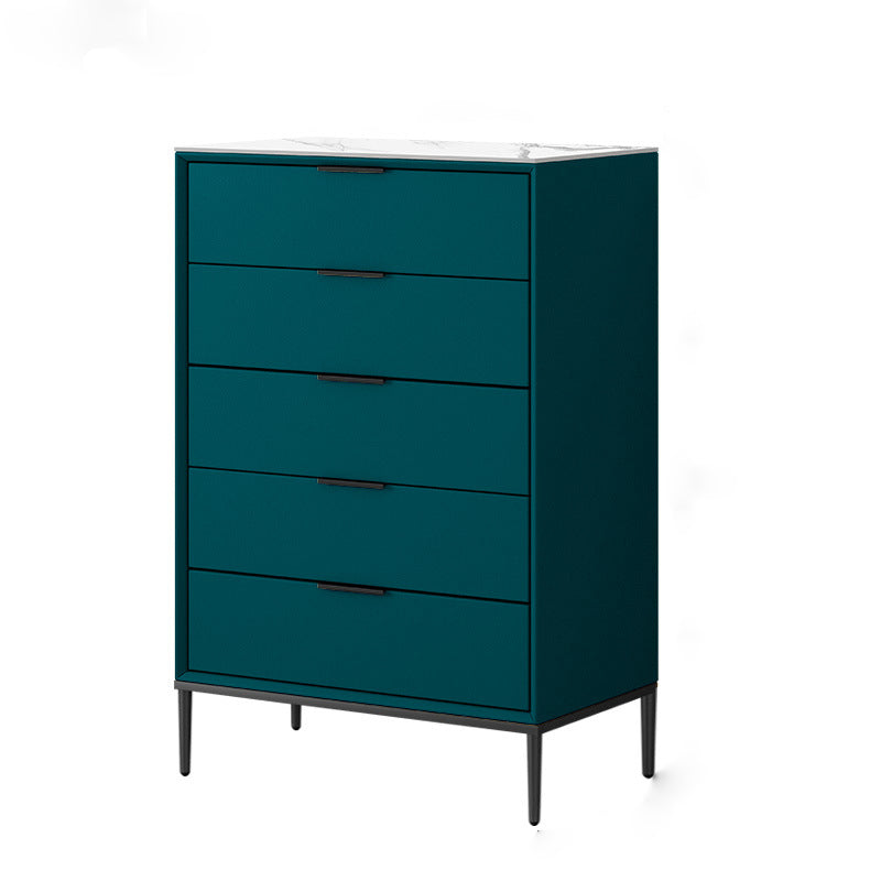 Modern Accent Chest with Soft Close Drawers 15.74" Wide Chest