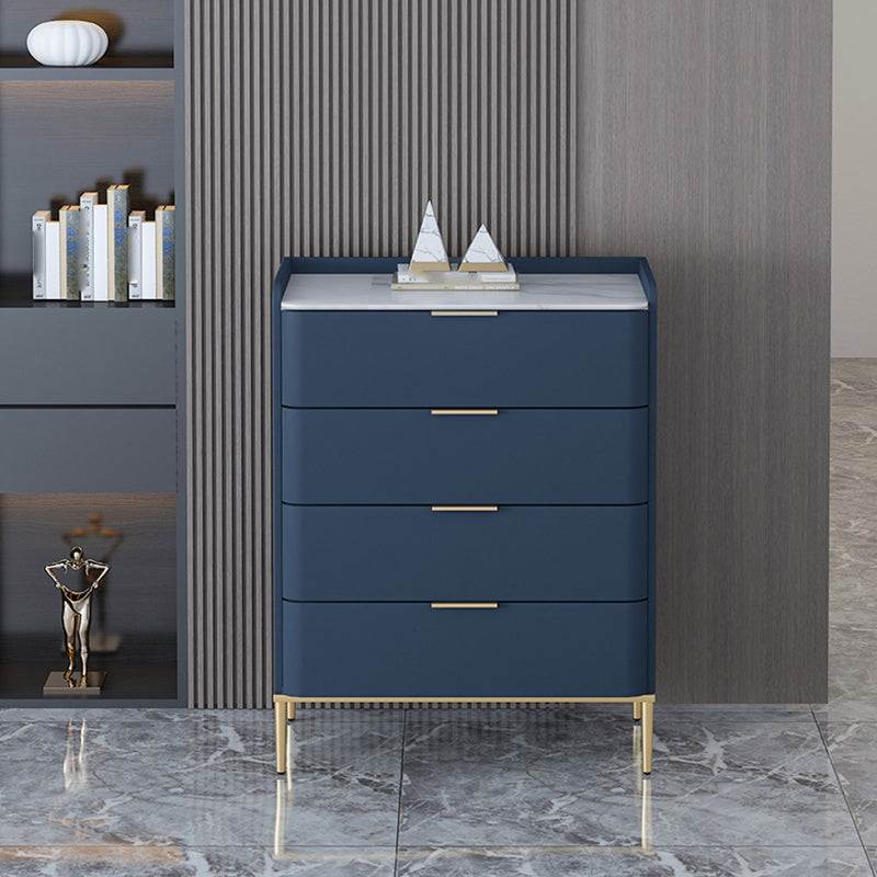 15.74" Wide Modern Accent Chest with 3/4/5 Drawers Straight Legs Chest
