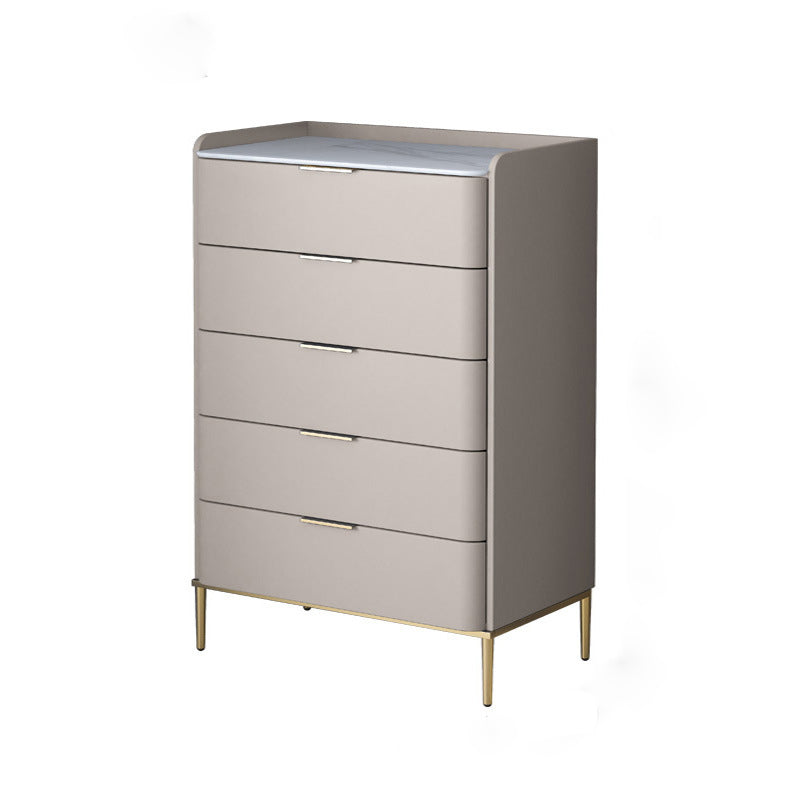 15.74" Wide Modern Accent Chest with 3/4/5 Drawers Straight Legs Chest
