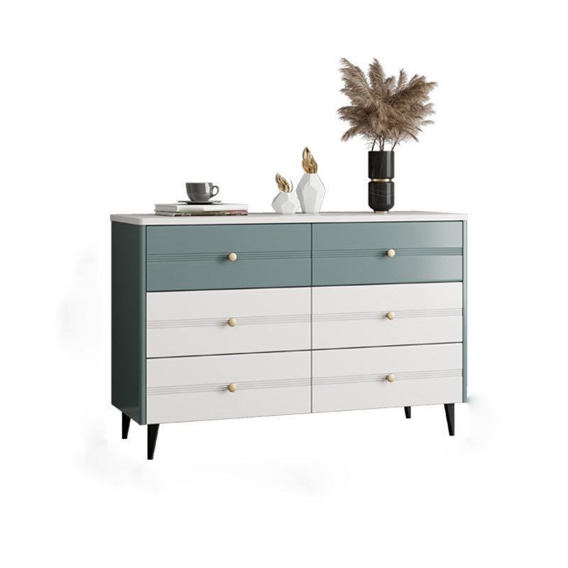 Modern Rectangle Accent Chest with Drawer Scratch Resistant Chest