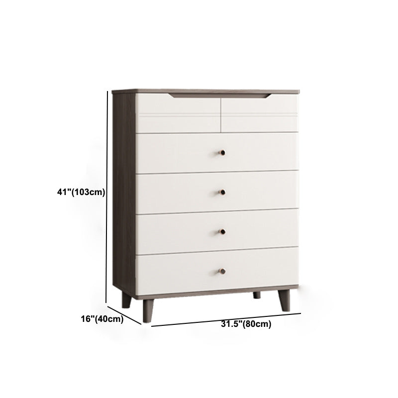 Modern Rectangle Accent Chest with Drawer Scratch Resistant Chest