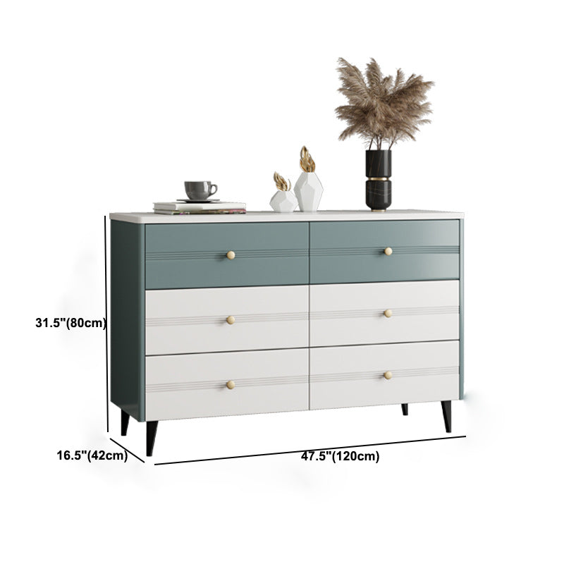 Modern Rectangle Accent Chest with Drawer Scratch Resistant Chest