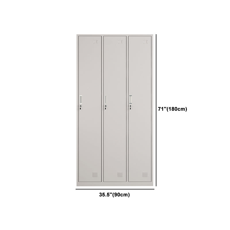 Contemporary Hinged Wardrobe Armoire Metal Wardrobe Cabinet for Home