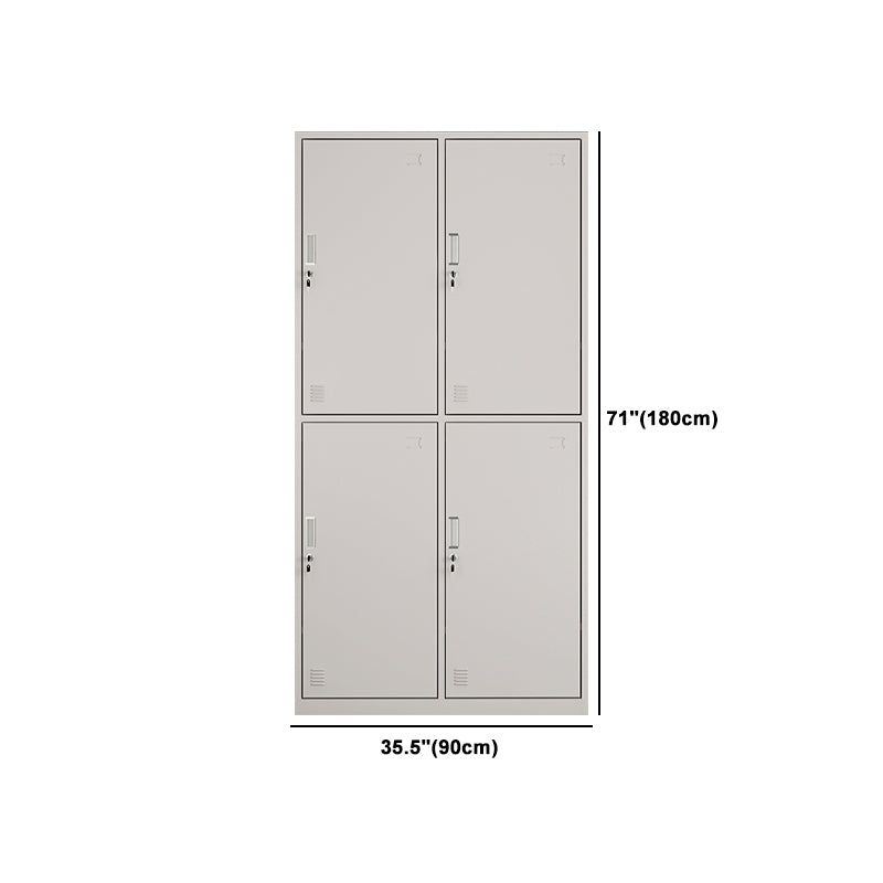 Contemporary Hinged Wardrobe Armoire Metal Wardrobe Cabinet for Home