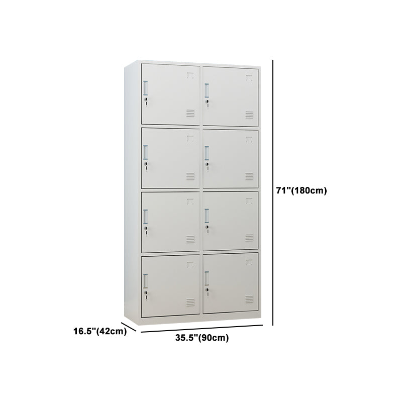 Contemporary Hinged Wardrobe Armoire Metal Wardrobe Cabinet for Home