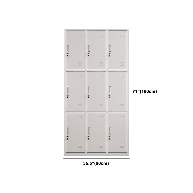 Contemporary Hinged Wardrobe Armoire Metal Wardrobe Cabinet for Home