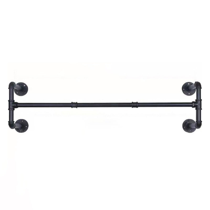 Industrial Style Coat Hanger Metal Water Pipe Wall Mounted Coat Rack