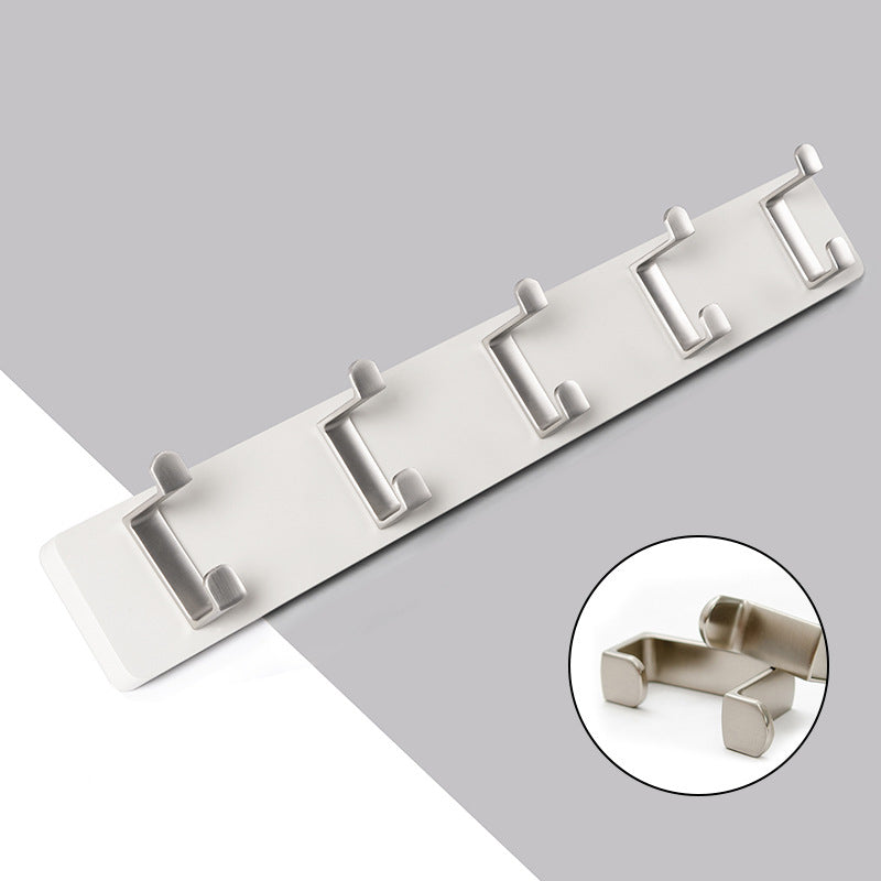 Industrial Entryway Kit Metal Wall Mounted Double Prong Hooks Included Hall Stand