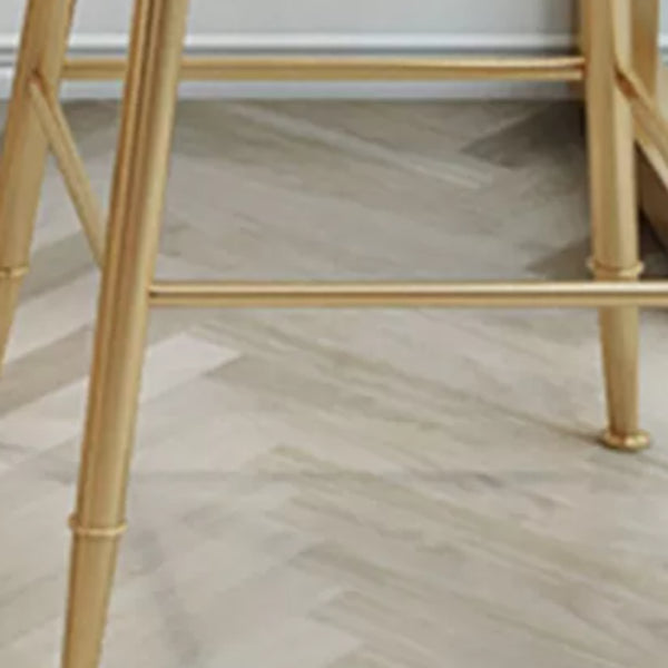 Glam 1/3/7 Pieces Bar Table Set Rectangle Stone Counter Table with High Stools