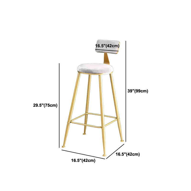 Glam Style Round Bar Table 1/2/3 Pieces Faux Marble Counter Table