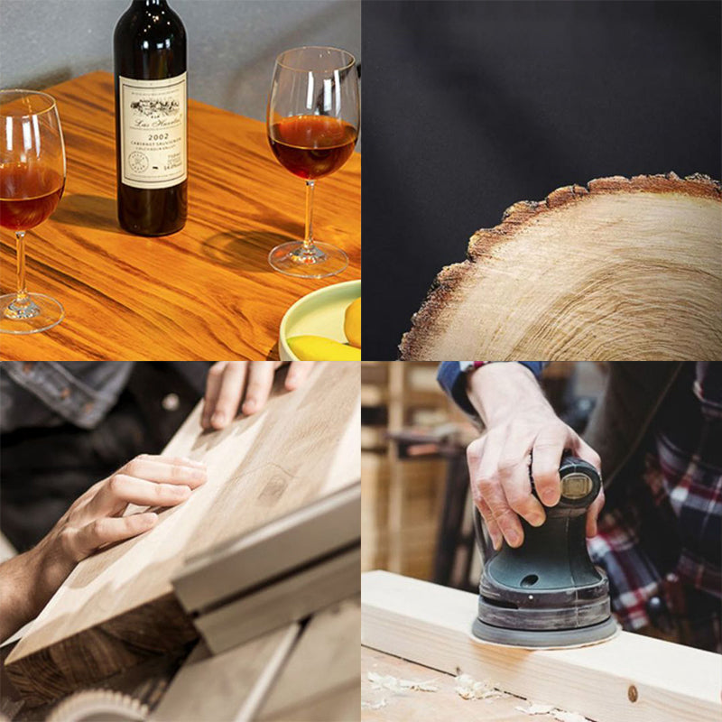 Industrial Dining Chairs Set 1/2/5 Pcs Solid Wood Top Table with Metal Windsor Chairs