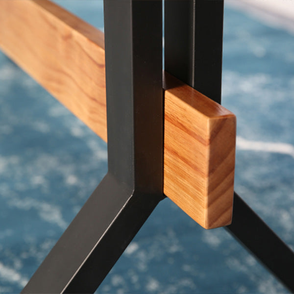 Modern 1/2/3/7 Pieces Dining Set Solid Wood Trestle Indoor Dinette Set