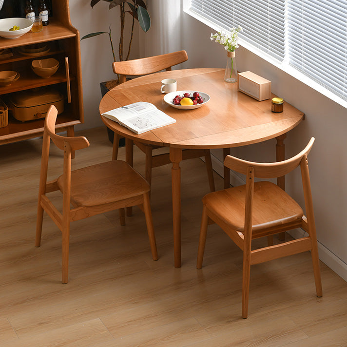Modern Dining Chairs Set 1/2/5 Pcs Solid Wood Folding Dining Table