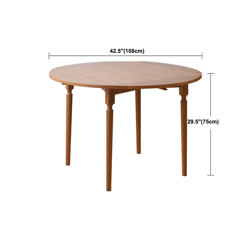 Modern Dining Chairs Set 1/2/5 Pcs Solid Wood Folding Dining Table