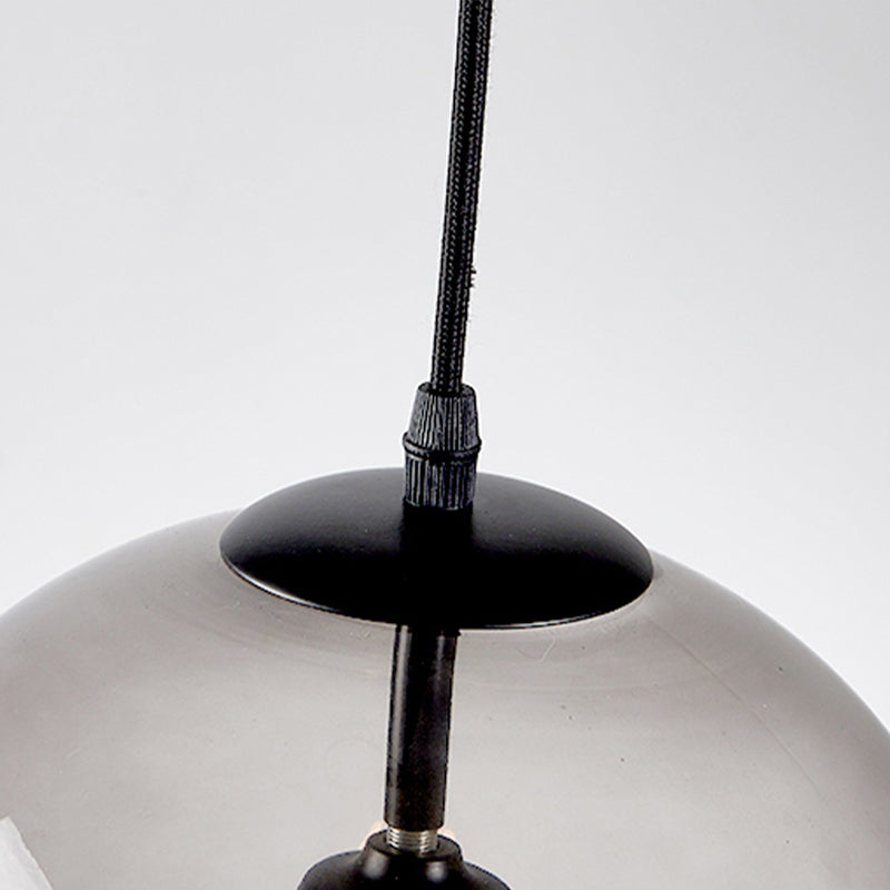 Glass Kitchen Island Pendant Modern Ceiling Fixture for Dining Room