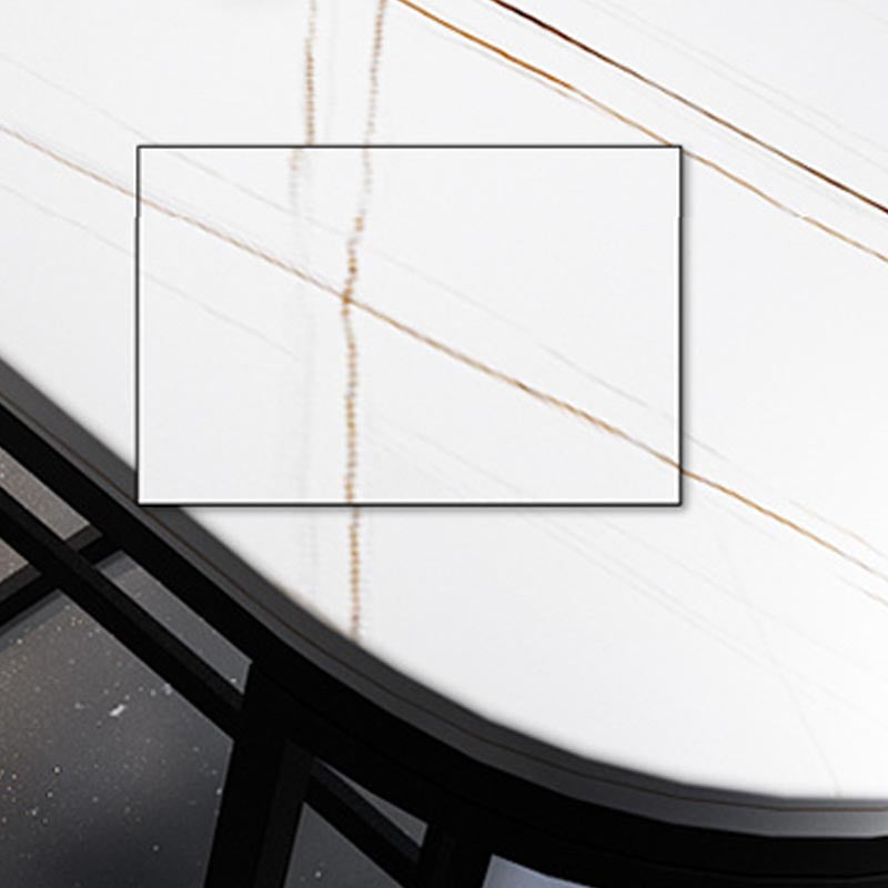 Modern 1/3/5 Pieces Bar Table Set Stone Counter Table with High Stools