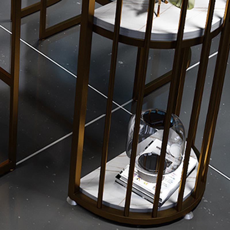 Modern 1/3/5 Pieces Bar Table Set Stone Counter Table with High Stools