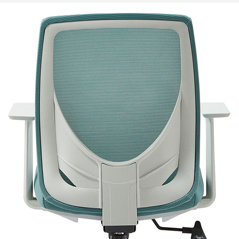 Modern Desk Chair Mesh Computer Chair Mid-Back Chair with Wheels