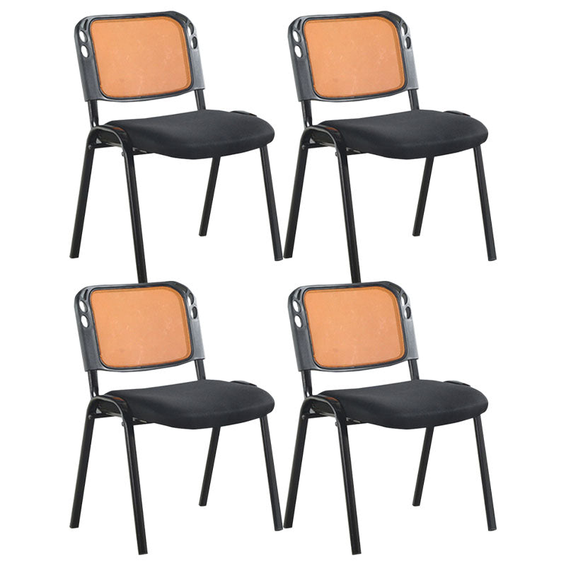 Modern Mesh Conference Chair Armless Upholstered Office Chair