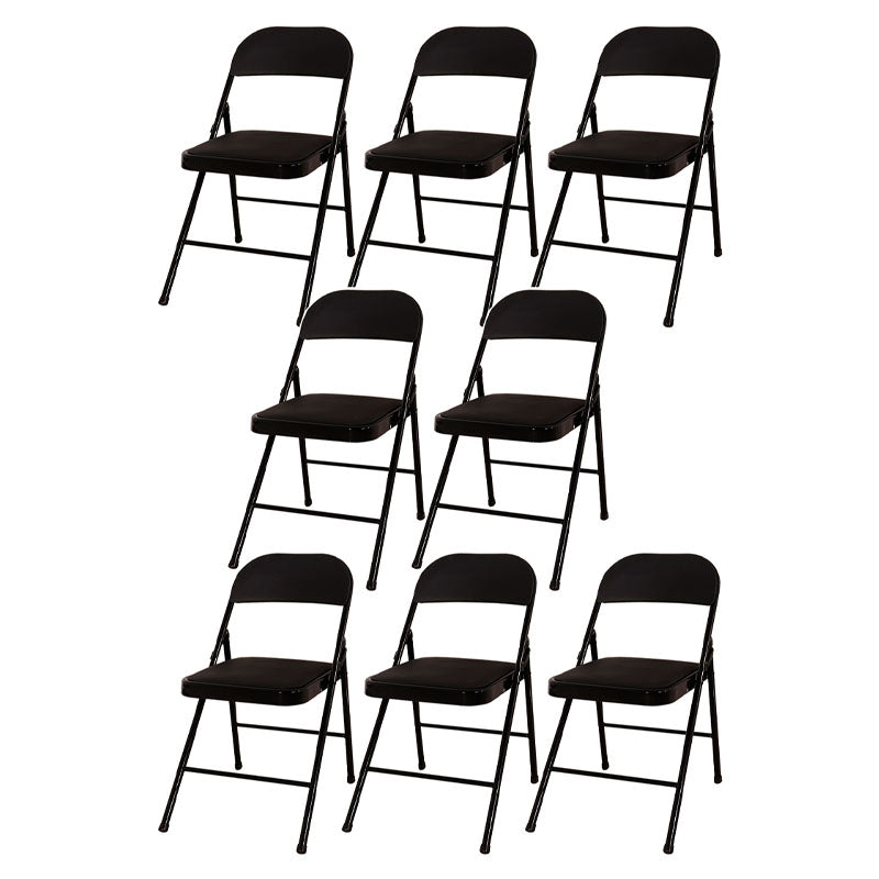 Modern Leather Management Desk Chair Armless Upholstered Office Chair