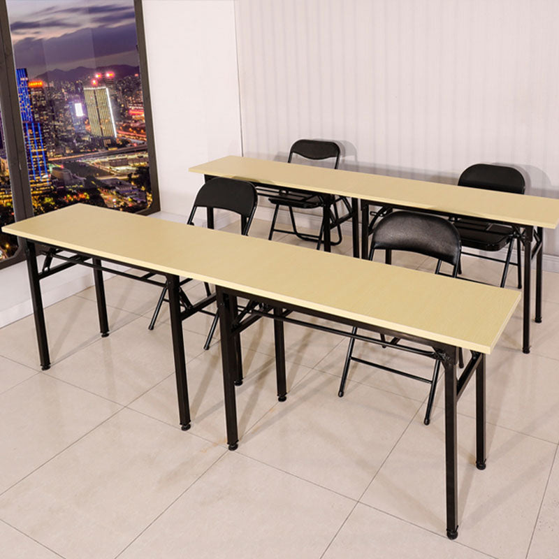 Modern Leather Management Desk Chair Armless Upholstered Office Chair