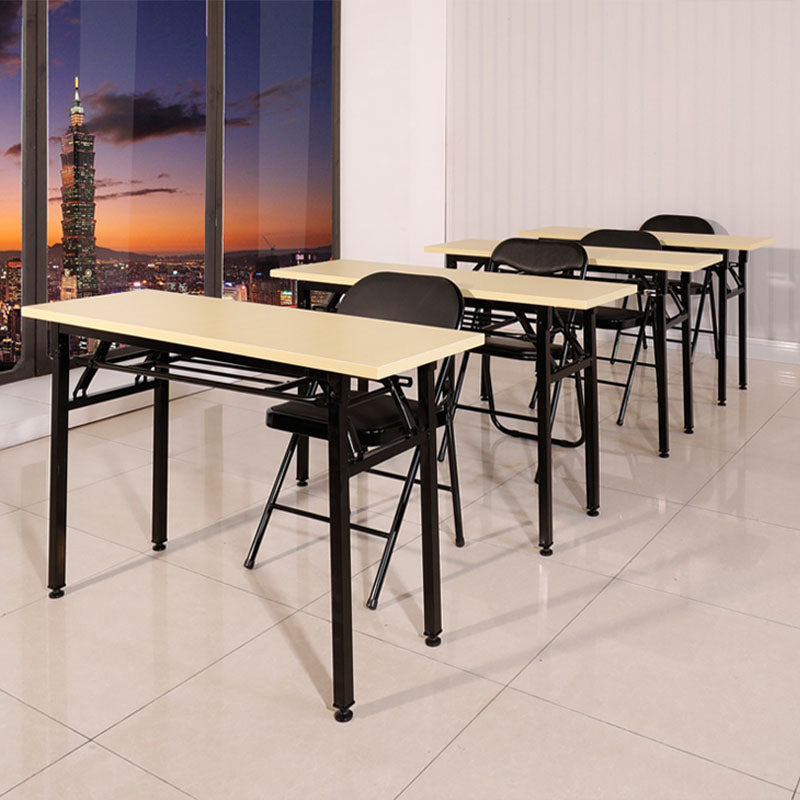 Modern Leather Management Desk Chair Armless Upholstered Office Chair