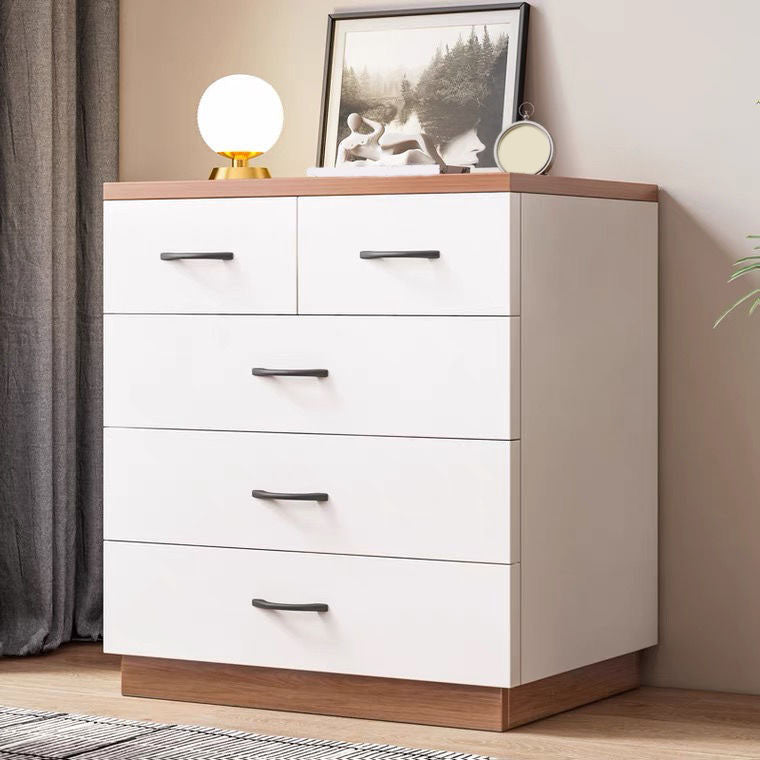 16" D Modern Wooden Lingerie Chest Bedroom Vertical Storage Chest Dresser with Drawers