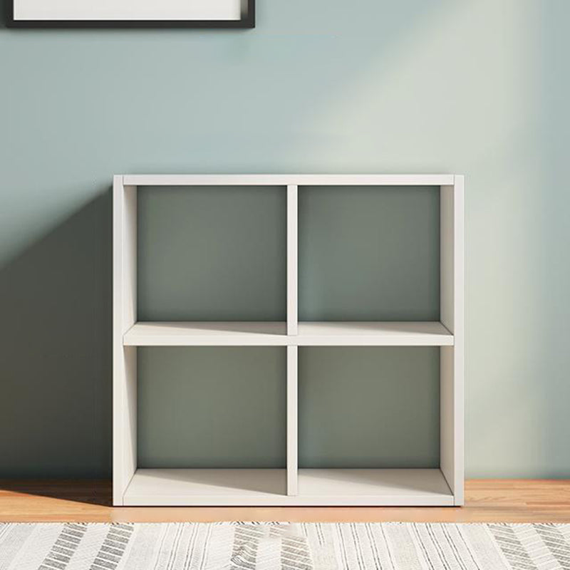 Matter Finish Cube Bookcase Contemporary Wooden Shelf Bookcase