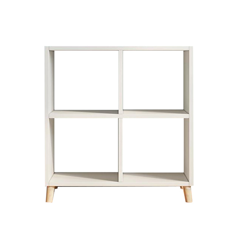 Matter Finish Cube Bookcase Contemporary Wooden Shelf Bookcase