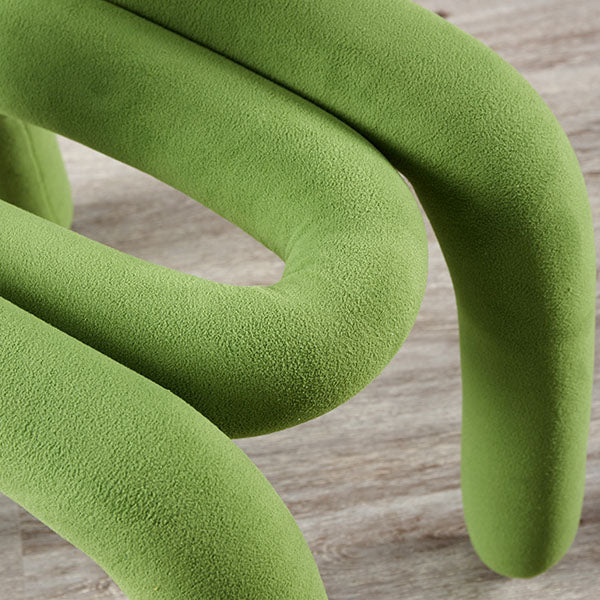 Modern Velvet Dining Room Chair Armless Metal Side Chair for Home Use