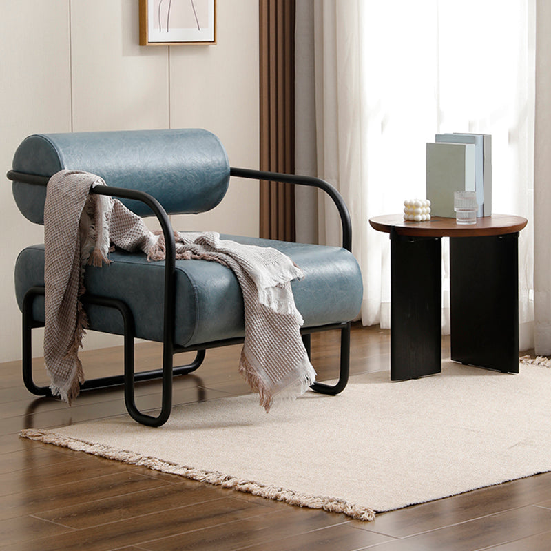 31.50" Wide Contemporary Style Single Sofa Chair Fixed Backed Arm Chair