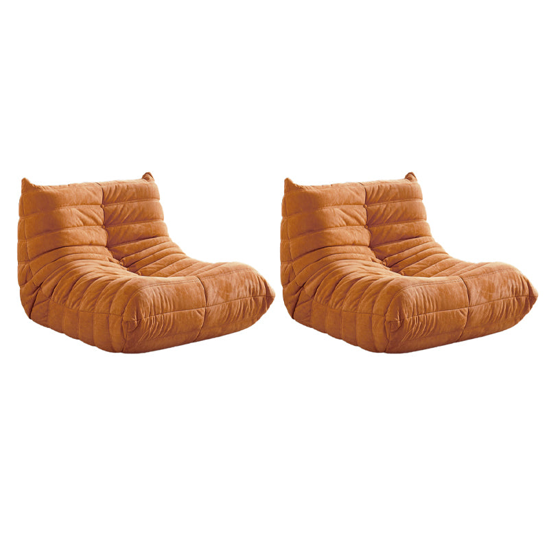 Nordic Style Living Room Upholstered Armless Tight Back Parsons Chair